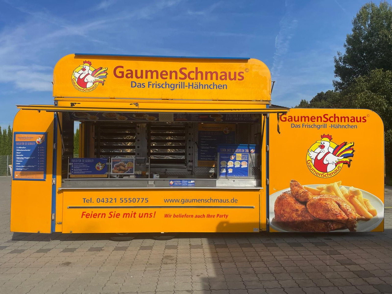 Fiat Hähnchengrill mobil Foodtruck - Магазин камион: снимка 1 Fiat Hähnchengrill mobil Foodtruck - Магазин камион: снимка 1