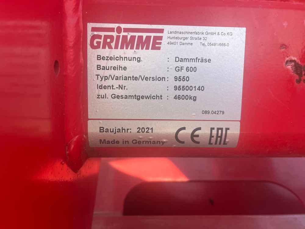Grimme GF 600 - Техника за картофи: снимка 3 Grimme GF 600 - Техника за картофи: снимка 3