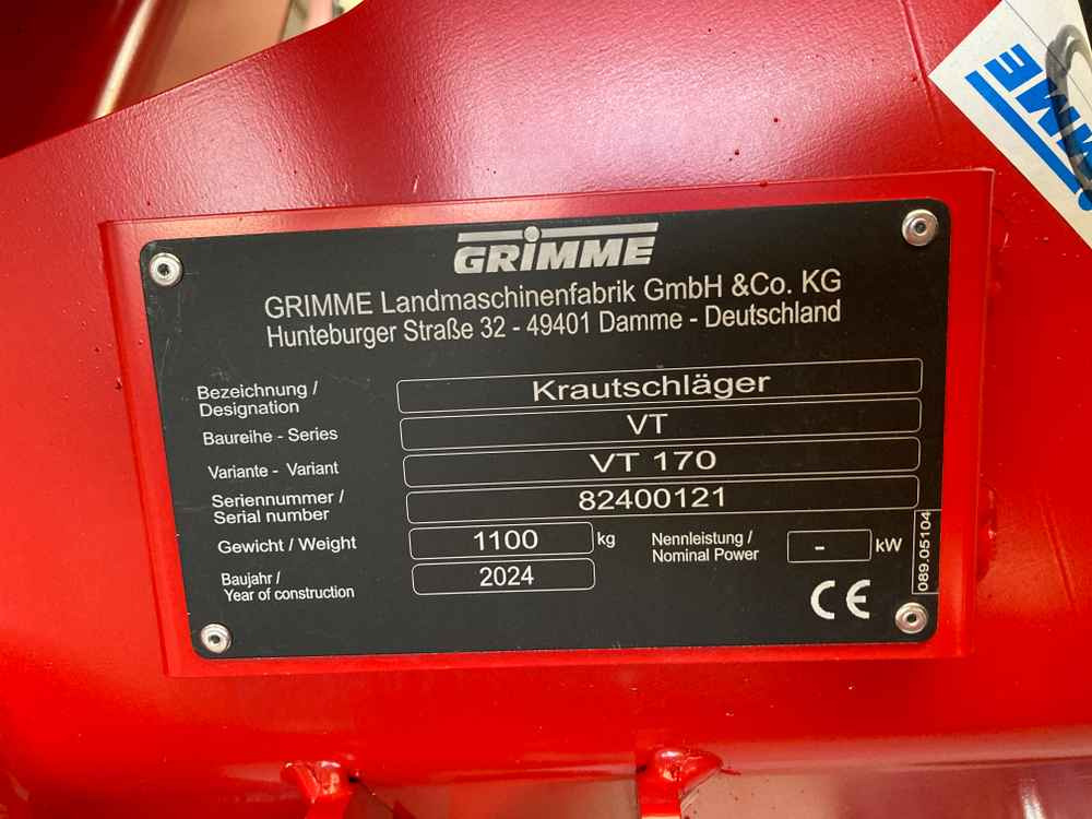 Grimme VT 170 - Машина за събиране на грозде: снимка 2 Grimme VT 170 - Машина за събиране на грозде: снимка 2