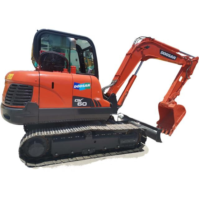 Doosan DX60 - Мини багер: снимка 1 Doosan DX60 - Мини багер: снимка 1