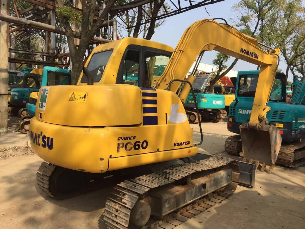 Komatsu PC60 - Мини багер: снимка 1 Komatsu PC60 - Мини багер: снимка 1