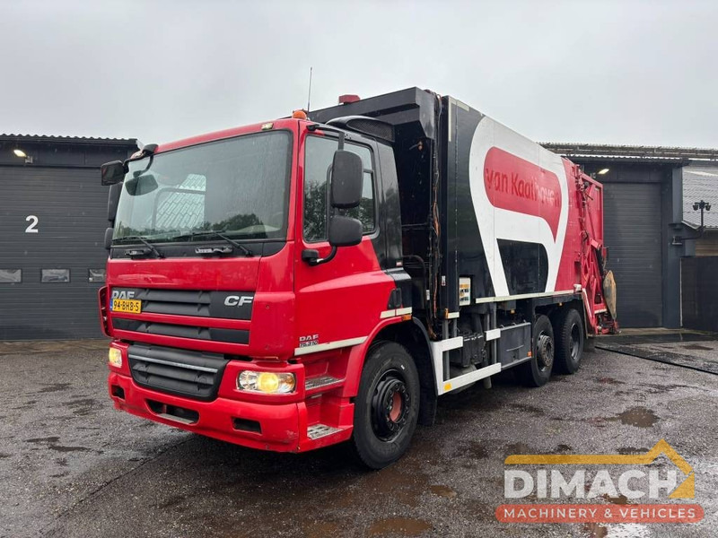 DAF FAG CF75.310 6x2 - VDK Geesink, 2 compartimenten, NL Truck - Боклукчийска кола: снимка 1 DAF FAG CF75.310 6x2 - VDK Geesink, 2 compartimenten, NL Truck - Боклукчийска кола: снимка 1