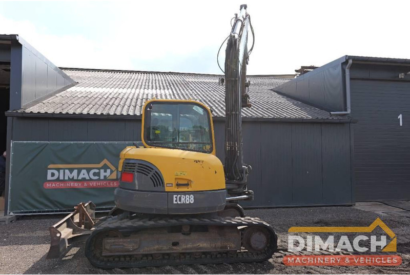 Volvo ECR 88 CW10 mono airco - Мини багер: снимка 2 Volvo ECR 88 CW10 mono airco - Мини багер: снимка 2