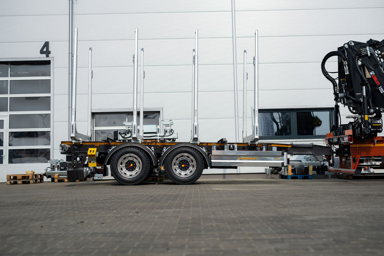 Hydrofast Przyczepa tandem od przewozu drewna na stanie / Timber tandem trailer in stock /Tandem-Anhänger aus Holz/ - Ремарке за дърва: снимка 1 Hydrofast Przyczepa tandem od przewozu drewna na stanie / Timber tandem trailer in stock /Tandem-Anhänger aus Holz/ - Ремарке за дърва: снимка 1