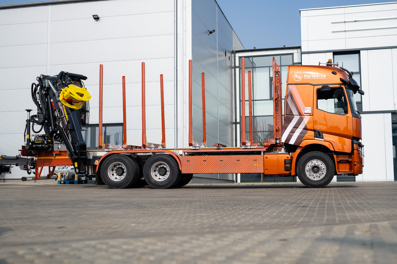 RENAULT TRUCKS C P6X4 Zabudowa do transportu drewna / Timber transport truck / Holztransportwagen/Camion de transport lemn - Камион за дърва, Eлектрически камион: снимка 1 RENAULT TRUCKS C P6X4 Zabudowa do transportu drewna / Timber transport truck / Holztransportwagen/Camion de transport lemn - Камион за дърва, Eлектрически камион: снимка 1