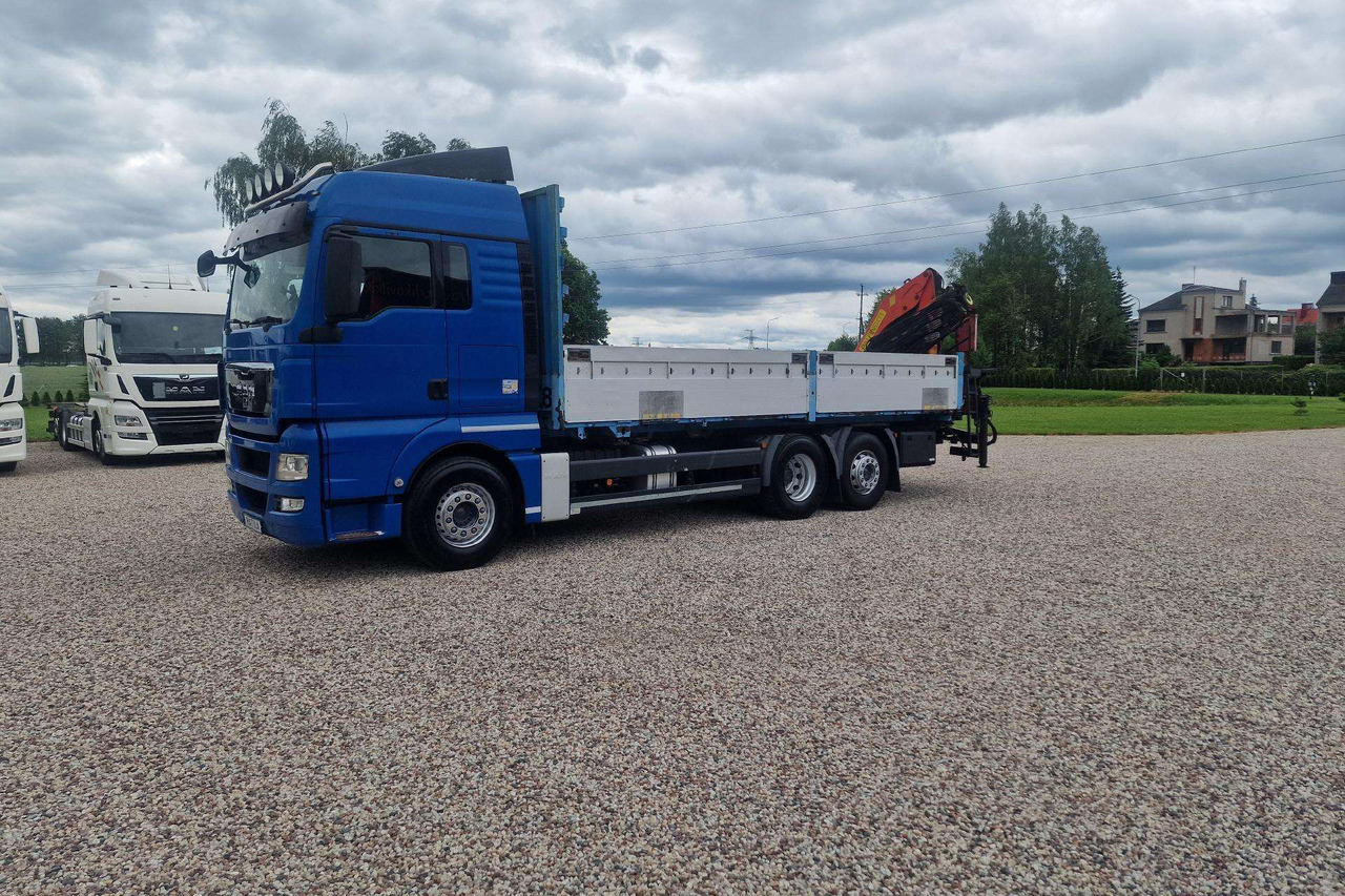 MAN TGX 26.440 GERMANY - Камион с кран: снимка 1 MAN TGX 26.440 GERMANY - Камион с кран: снимка 1