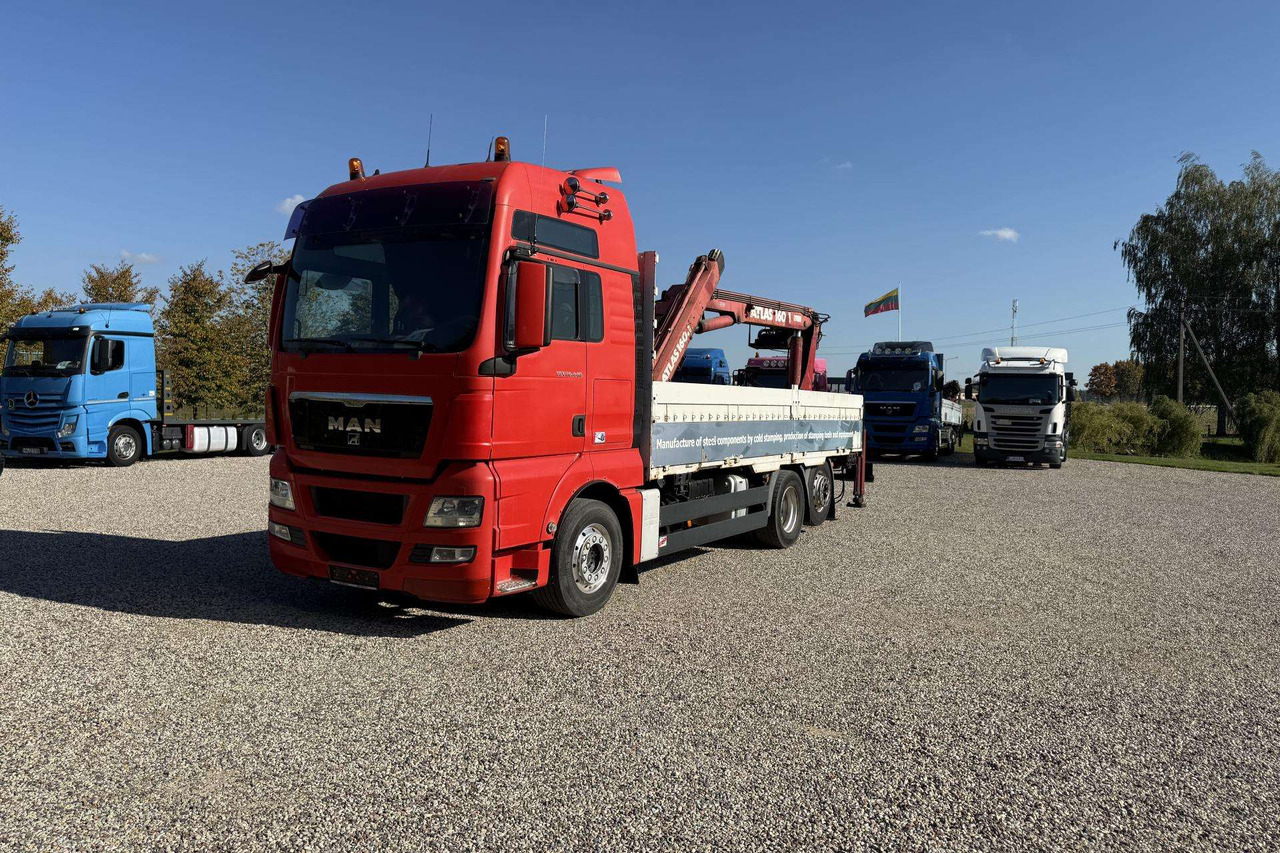 MAN TGX 26.440 - Камион с кран: снимка 1 MAN TGX 26.440 - Камион с кран: снимка 1