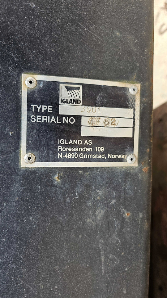 Wciągarka leśna IGLAND 3601 - Друга техника: снимка 3 Wciągarka leśna IGLAND 3601 - Друга техника: снимка 3