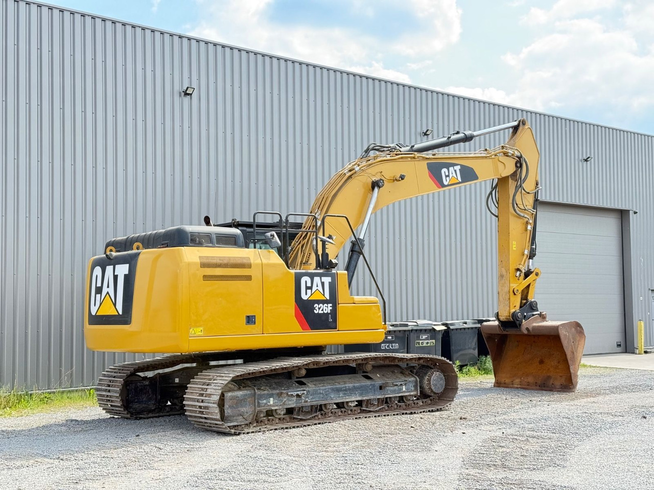 Верижен багер CAT 326FL: снимка 8
