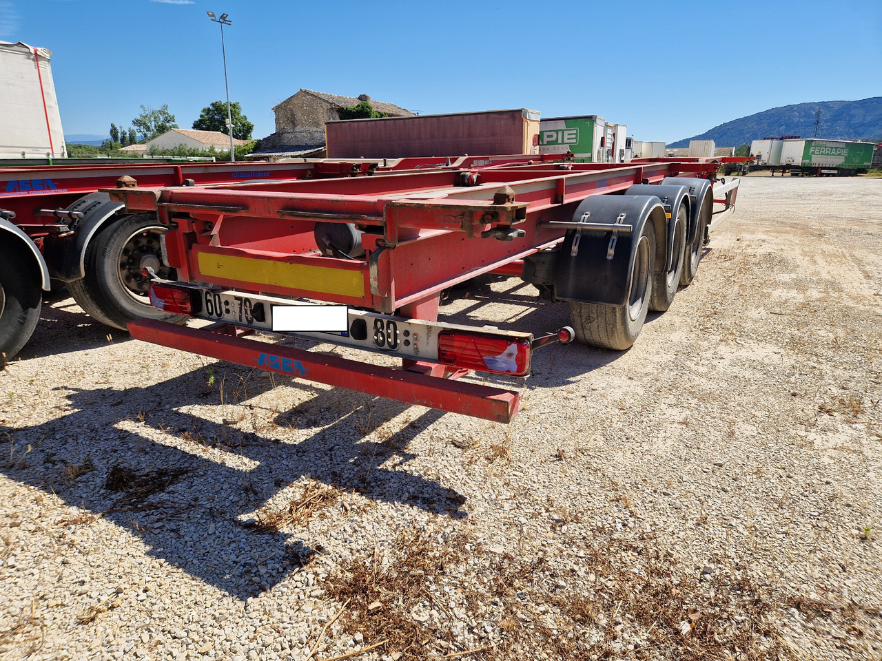 ASCA - Контейнеровоз/ Сменна каросерия полуремарке: снимка 1 ASCA - Контейнеровоз/ Сменна каросерия полуремарке: снимка 1