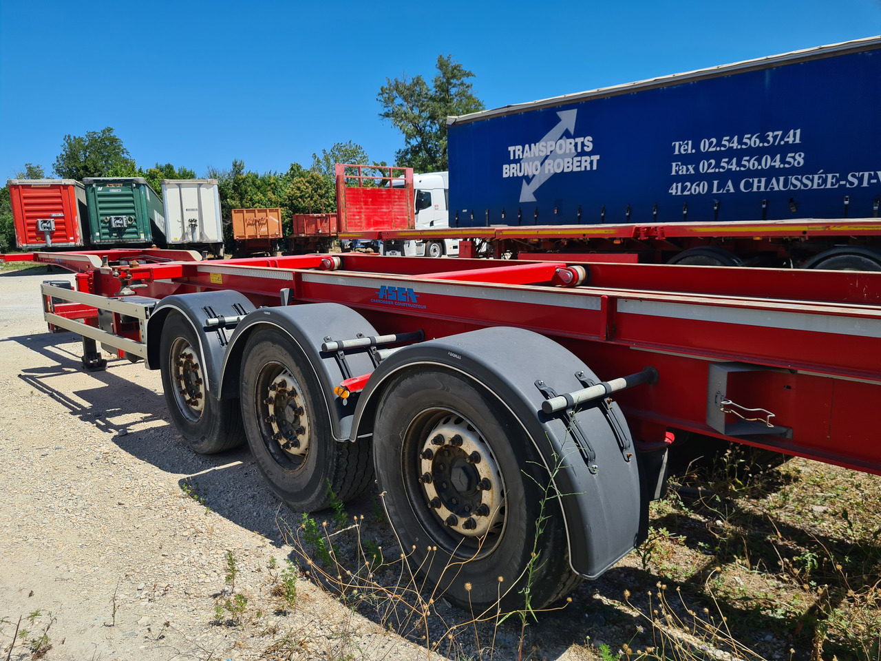 Asca chariot coulissant - Шаси полуремарке: снимка 2 Asca chariot coulissant - Шаси полуремарке: снимка 2