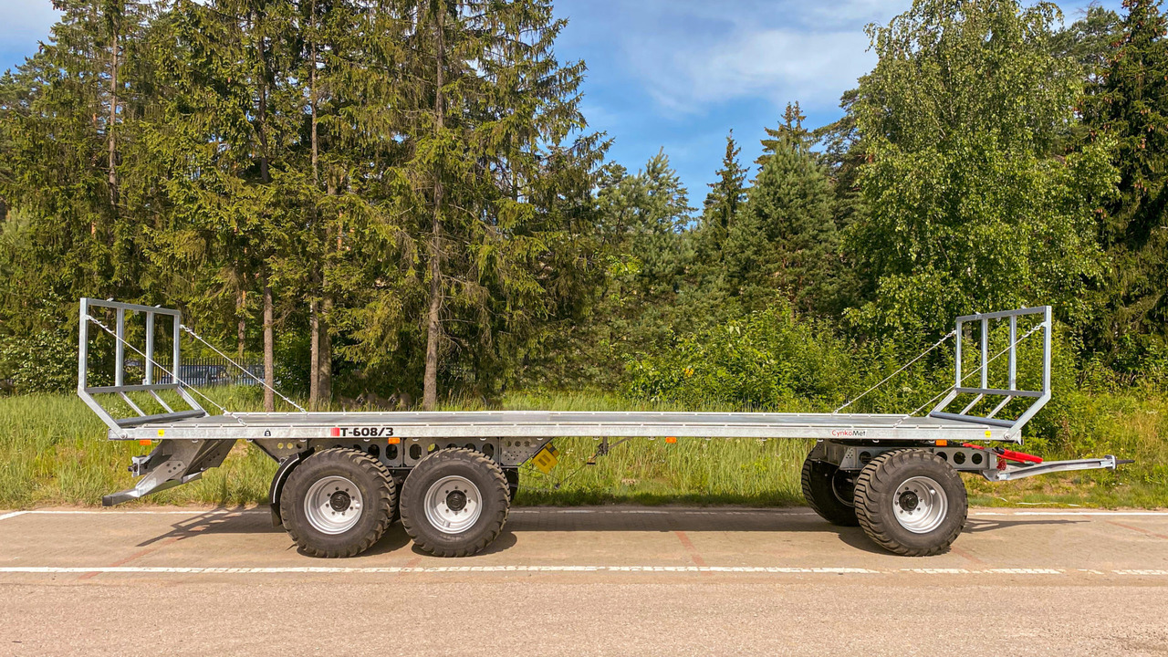 Cynkomet Ballentransportwagen / Bale platform / Remorque pour balles / Rimorchio per balle / Przyczepa do przewozu bel - Селскостопанско ремарке платформа: снимка 3 Cynkomet Ballentransportwagen / Bale platform / Remorque pour balles / Rimorchio per balle / Przyczepa do przewozu bel - Селскостопанско ремарке платформа: снимка 3