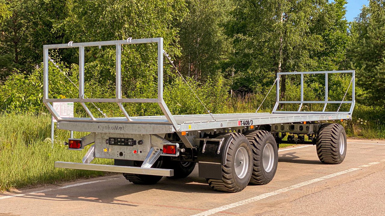 Cynkomet Ballentransportwagen / Bale platform / Remorque pour balles / Rimorchio per balle / Przyczepa do przewozu bel - Селскостопанско ремарке платформа: снимка 1 Cynkomet Ballentransportwagen / Bale platform / Remorque pour balles / Rimorchio per balle / Przyczepa do przewozu bel - Селскостопанско ремарке платформа: снимка 1
