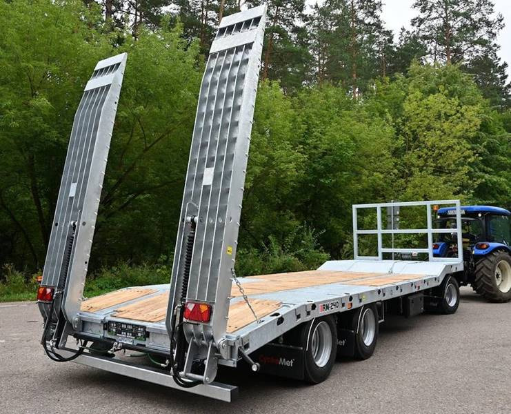 Cynkomet Plattformauflieger / Trailer / Remorque / Rimorchio a piattaforma / Remolque de plataforma / Прицеп для перевозки техники / Przyczepa maszynowa RM-240 18 t - Селскостопанско ремарке платформа: снимка 1 Cynkomet Plattformauflieger / Trailer / Remorque / Rimorchio a piattaforma / Remolque de plataforma / Прицеп для перевозки техники / Przyczepa maszynowa RM-240 18 t - Селскостопанско ремарке платформа: снимка 1