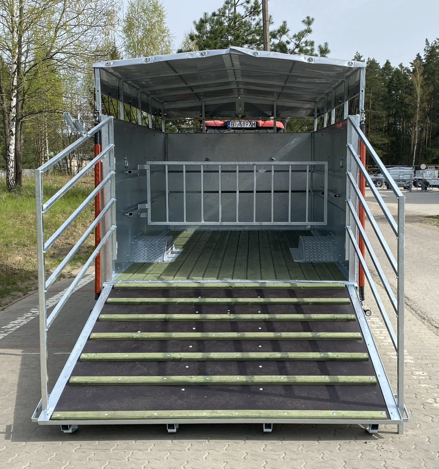 Cynkomet Viehanhänger / Livestock trailer / Remorque bétaillère / Remolque ganadero / Rimorchio per bestiame / Прицеп для перевозки животных / Przyczepa do przewozu zwierząt - За превоз на животни ремарке: снимка 2 Cynkomet Viehanhänger / Livestock trailer / Remorque bétaillère / Remolque ganadero / Rimorchio per bestiame / Прицеп для перевозки животных / Przyczepa do przewozu zwierząt - За превоз на животни ремарке: снимка 2