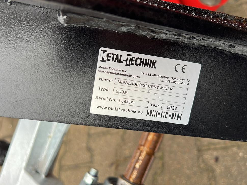 METAL-TECHNIK Güllermixer / Slurry agitator / Agitateur de lisier / Miscelatore / Смеситель жидкого удобрения / Mieszadło do gnojowicy 5,4 m - Машина за торене: снимка 4 METAL-TECHNIK Güllermixer / Slurry agitator / Agitateur de lisier / Miscelatore / Смеситель жидкого удобрения / Mieszadło do gnojowicy 5,4 m - Машина за торене: снимка 4
