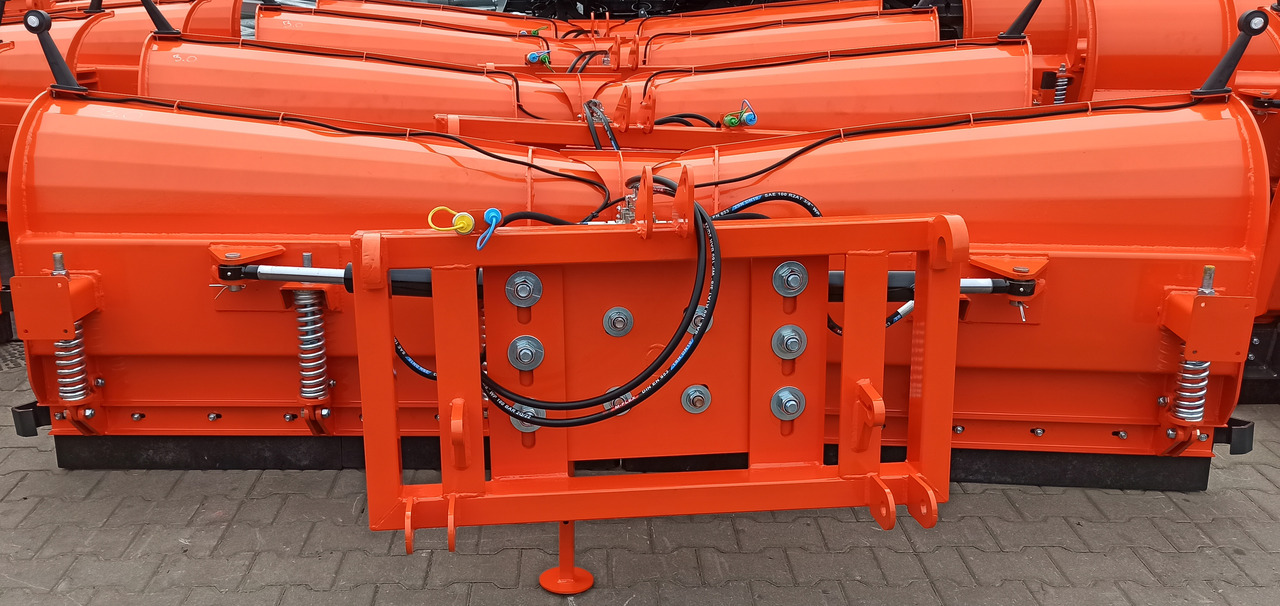 Нови Гребло за сняг за Гребло за сняг METAL-TECHNIK Schneeschild / Snow plow / Lame à neige / Sgombraneve dritto / Снегоочистель / Pług odśnieżny 3 m: снимка 16