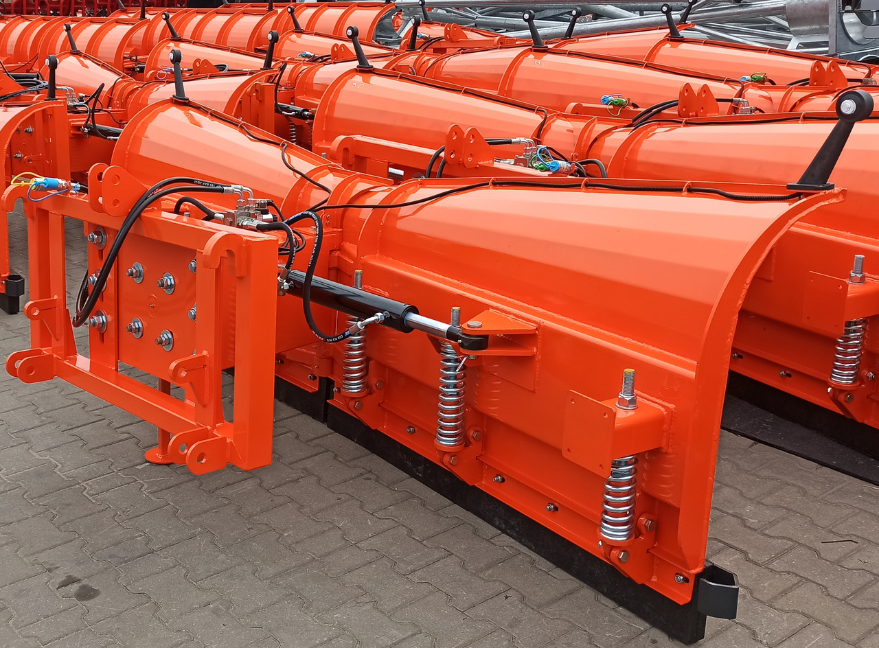 Нови Гребло за сняг за Гребло за сняг METAL-TECHNIK Schneeschild / Snow plow / Lame à neige / Sgombraneve dritto / Снегоочистель / Pług odśnieżny 3 m: снимка 17