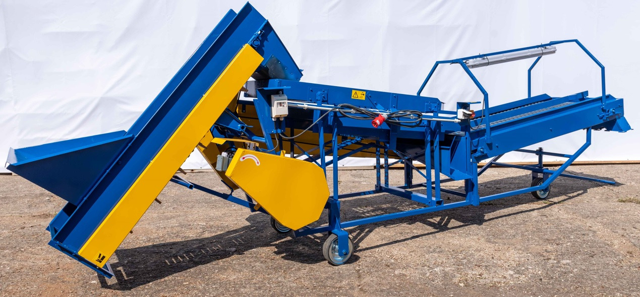 ROLMET Kartoffelsortierer / Potato sorting machine / Trieuse de pomme de terre / Selezionatrice per patate / Clasificador de patatas / Картофелесортировочная машина / Sortownik do ziemniaków M614/2 - Техника за картофи: снимка 1 ROLMET Kartoffelsortierer / Potato sorting machine / Trieuse de pomme de terre / Selezionatrice per patate / Clasificador de patatas / Картофелесортировочная машина / Sortownik do ziemniaków M614/2 - Техника за картофи: снимка 1