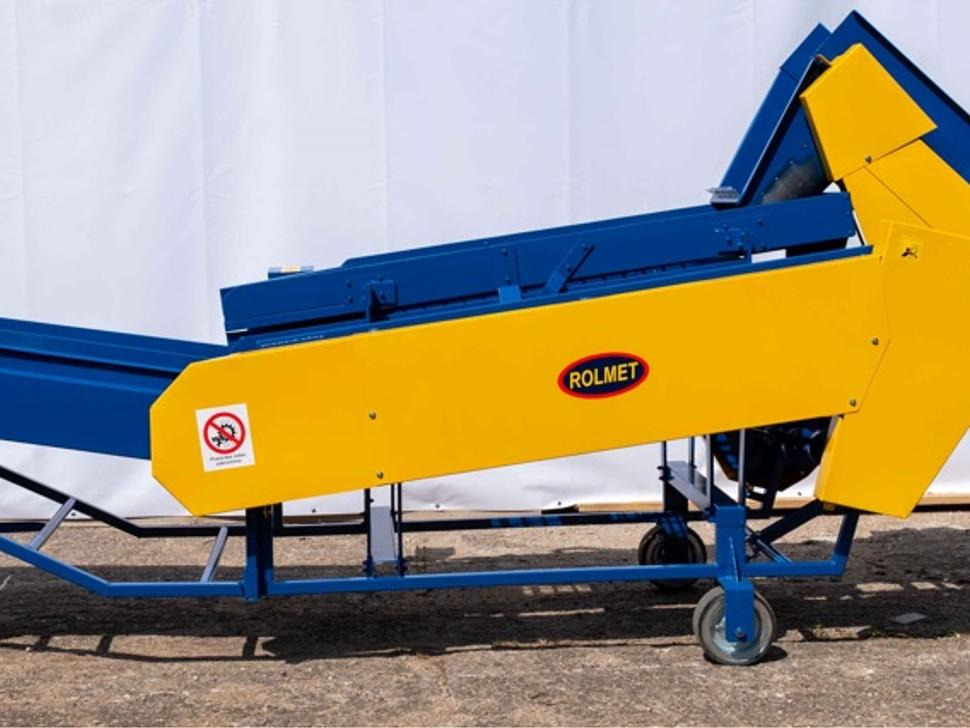 Rolmet Kartoffelsortierer / Potato sorting machine / Trieuse de pomme de terre / Selezionatrice per patate / Clasificador de patatas / Сортировщик картофеля / Sortownik do ziemniaków M614/1 - Техника за картофи: снимка 3 Rolmet Kartoffelsortierer / Potato sorting machine / Trieuse de pomme de terre / Selezionatrice per patate / Clasificador de patatas / Сортировщик картофеля / Sortownik do ziemniaków M614/1 - Техника за картофи: снимка 3