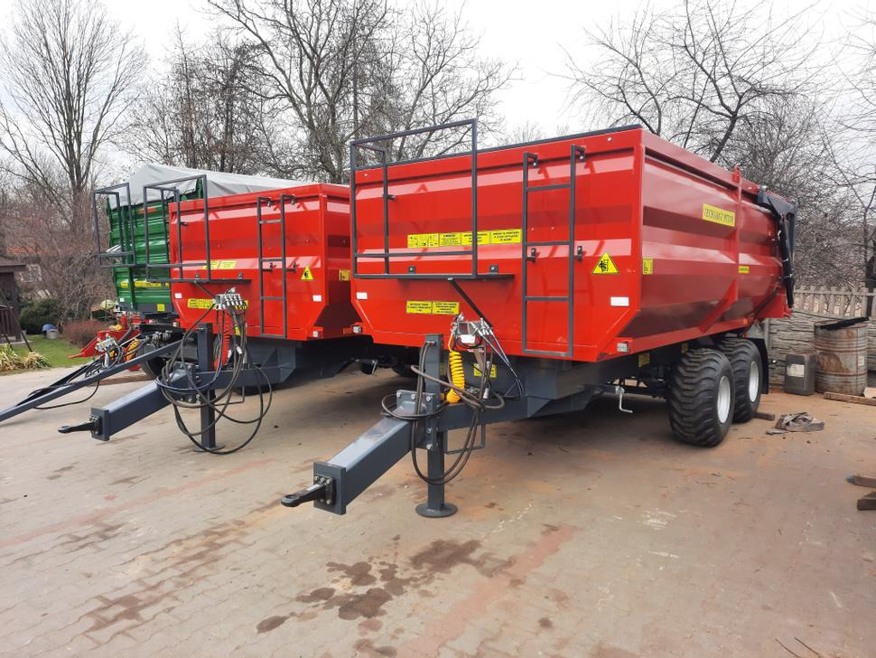 Techmont Anhänger Tandemkipper / Trailer / Remorque / Rimorchio / Remolque tándem / Прицеп монолитный двухосный тандем / Przyczepa tandem PTTCW112 12 t - Селскостопанско ремарке самосвал: снимка 1 Techmont Anhänger Tandemkipper / Trailer / Remorque / Rimorchio / Remolque tándem / Прицеп монолитный двухосный тандем / Przyczepa tandem PTTCW112 12 t - Селскостопанско ремарке самосвал: снимка 1