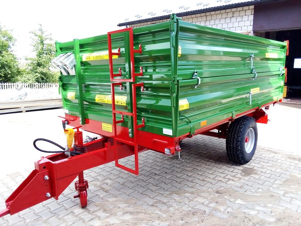 Techmont Anhänger / Trailer / Remorque / Rimorchio / Прицеп одноосный / Przyczepa jednoosiowa T-151/1 3,5 t - Селскостопанско ремарке самосвал: снимка 1 Techmont Anhänger / Trailer / Remorque / Rimorchio / Прицеп одноосный / Przyczepa jednoosiowa T-151/1 3,5 t - Селскостопанско ремарке самосвал: снимка 1