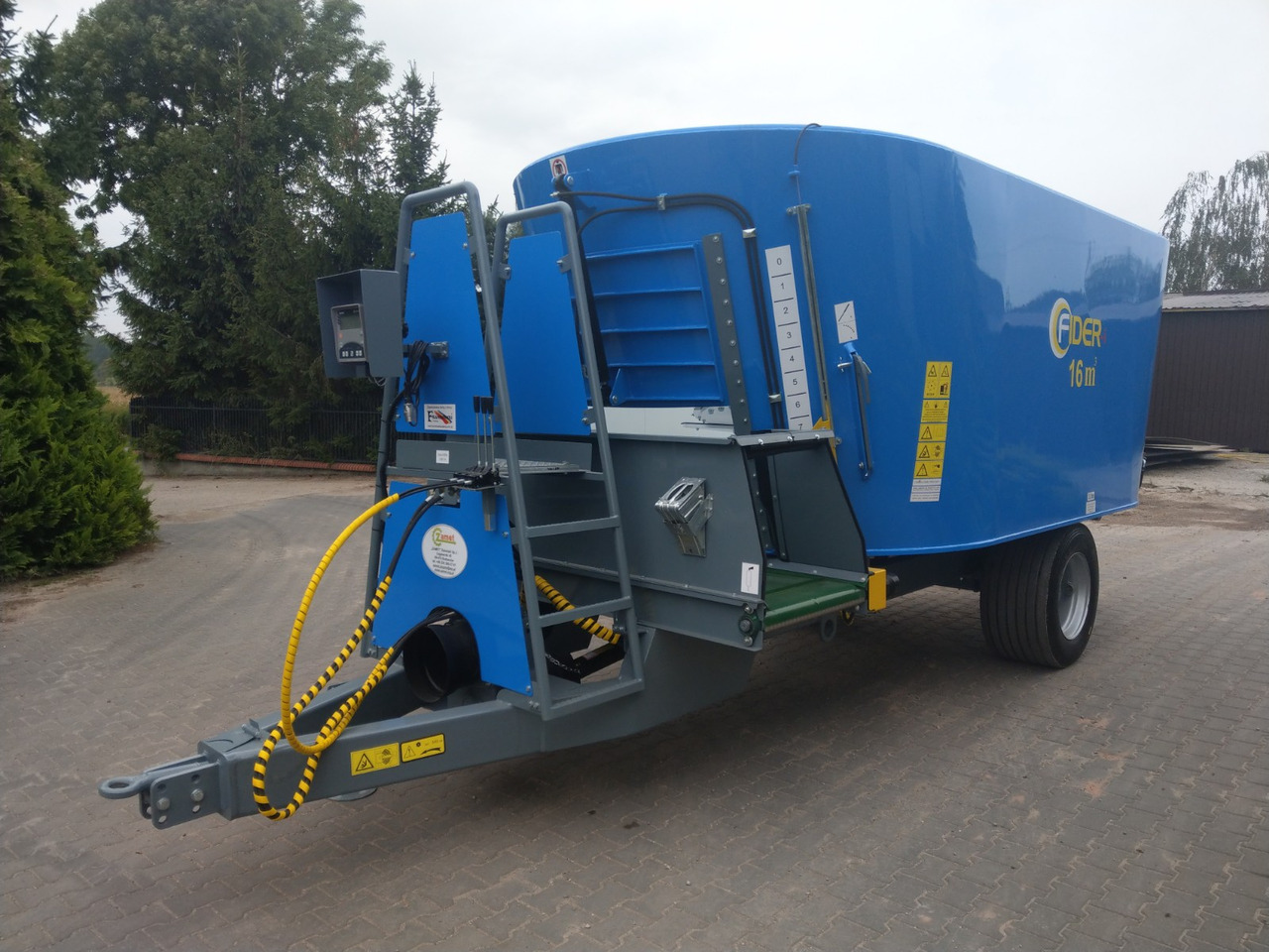 ZAMET Futtermischwagen / Feed mixer / Melangeuse / Carro miscelatore / Vagoneta de alimentación /Кормораздатчик / Wóz paszowy 16 m3 - Миксер-вагон: снимка 1 ZAMET Futtermischwagen / Feed mixer / Melangeuse / Carro miscelatore / Vagoneta de alimentación /Кормораздатчик / Wóz paszowy 16 m3 - Миксер-вагон: снимка 1
