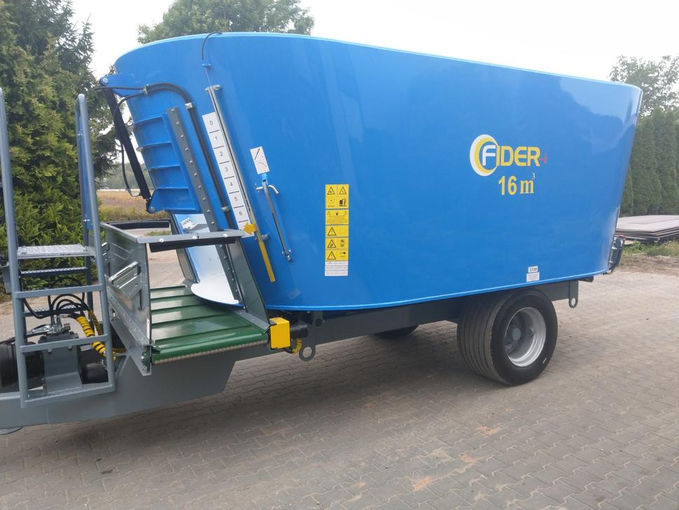 ZAMET Futtermischwagen / Feed mixer / Melangeuse / Carro miscelatore / Vagoneta de alimentación /Кормораздатчик / Wóz paszowy 16 m3 - Миксер-вагон: снимка 2 ZAMET Futtermischwagen / Feed mixer / Melangeuse / Carro miscelatore / Vagoneta de alimentación /Кормораздатчик / Wóz paszowy 16 m3 - Миксер-вагон: снимка 2