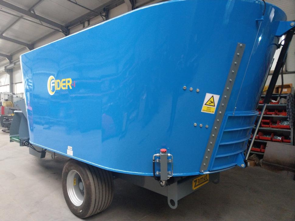 Нови Миксер-вагон ZAMET Futtermischwagen / Feed mixer / Melangeuse / Carro miscelatore / Vagoneta de alimentación /Кормораздатчик / Wóz paszowy 16 m3: снимка 10