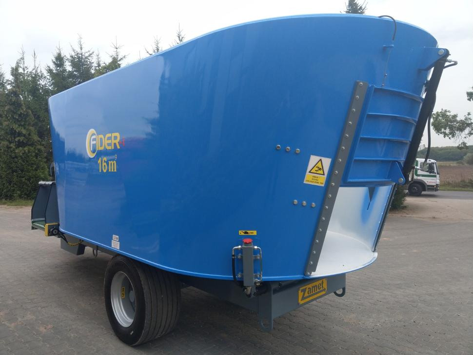 ZAMET Futtermischwagen / Feed mixer / Melangeuse / Carro miscelatore / Vagoneta de alimentación /Кормораздатчик / Wóz paszowy 16 m3 - Миксер-вагон: снимка 4 ZAMET Futtermischwagen / Feed mixer / Melangeuse / Carro miscelatore / Vagoneta de alimentación /Кормораздатчик / Wóz paszowy 16 m3 - Миксер-вагон: снимка 4