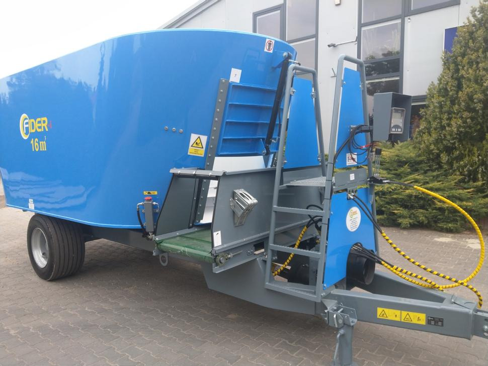 Нови Миксер-вагон ZAMET Futtermischwagen / Feed mixer / Melangeuse / Carro miscelatore / Vagoneta de alimentación /Кормораздатчик / Wóz paszowy 16 m3: снимка 7