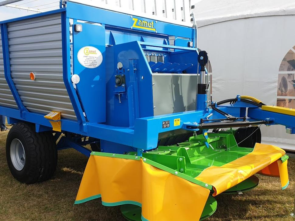 ZAMET Mähladewagen / Green forage mower / Remorque autochargeuse / Autocaricante / Carro per foraggio con falciatrice a tamburo / Самозагружающийся прицеп с косилкой / Przyczepa samozaładowcza 19 m3 - Саморазтоварващо се ремарке: снимка 5 ZAMET Mähladewagen / Green forage mower / Remorque autochargeuse / Autocaricante / Carro per foraggio con falciatrice a tamburo / Самозагружающийся прицеп с косилкой / Przyczepa samozaładowcza 19 m3 - Саморазтоварващо се ремарке: снимка 5