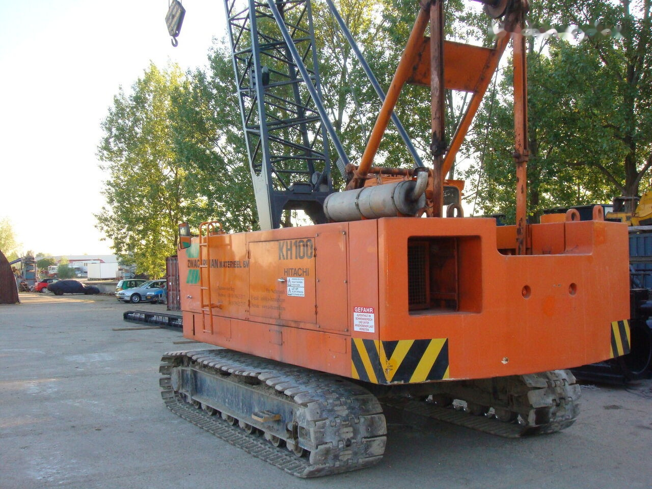 Hitachi KH 100 - Верижен кран: снимка 4 Hitachi KH 100 - Верижен кран: снимка 4