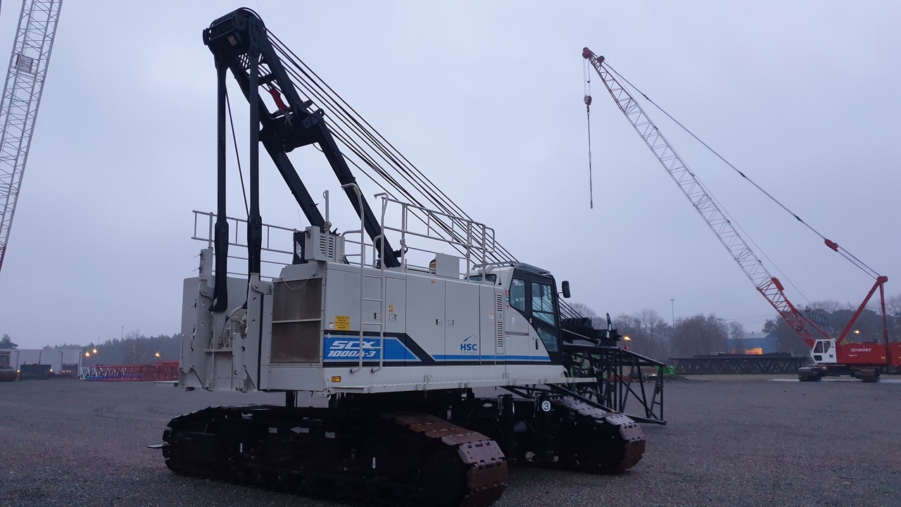 Hitachi-Sumitomo SCX 1000A-3 - Верижен кран: снимка 4 Hitachi-Sumitomo SCX 1000A-3 - Верижен кран: снимка 4
