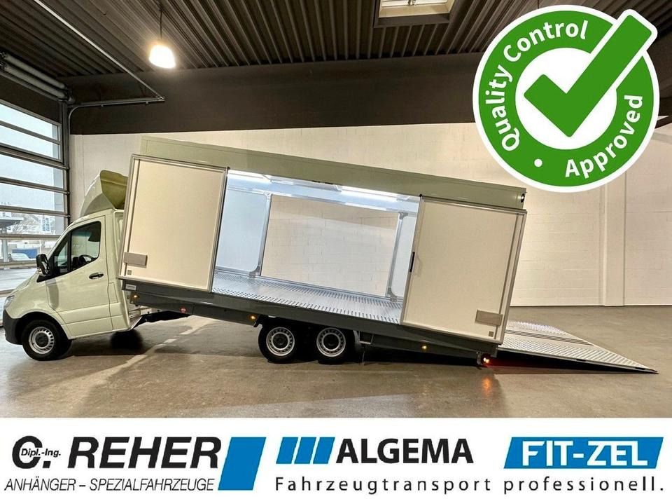 Algema Mercedes Sprinter 616 ALGEMA BLITZLADER 2 Koffer - Автовоз камион, Лекотоварен автомобил: снимка 1 Algema Mercedes Sprinter 616 ALGEMA BLITZLADER 2 Koffer - Автовоз камион, Лекотоварен автомобил: снимка 1