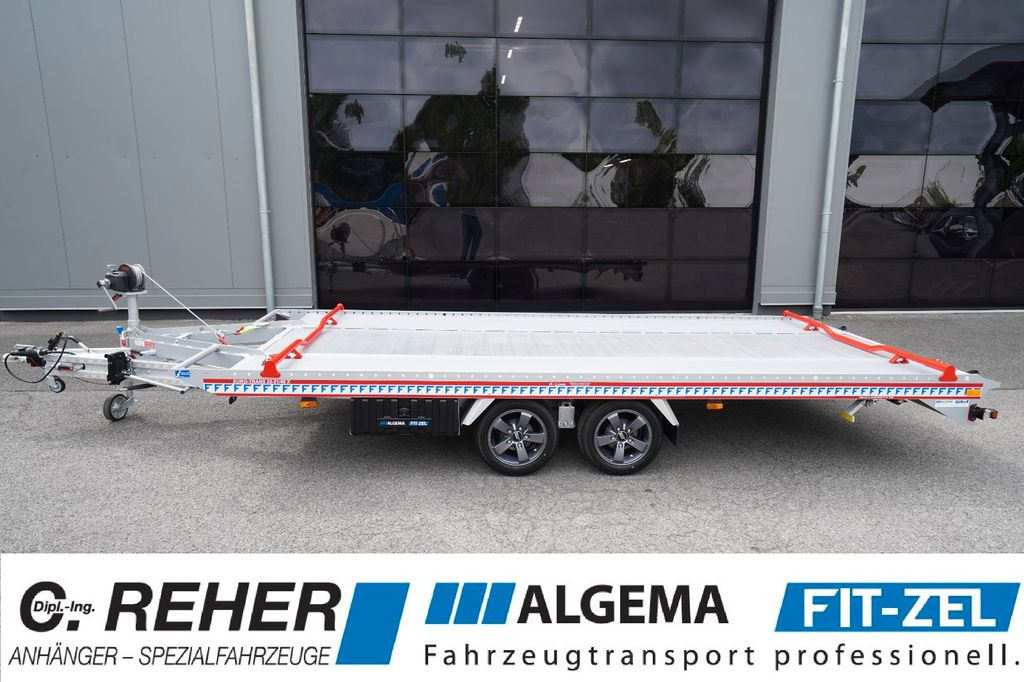 Fitzel EURO-TRANS 35-21/48 X PROFI-ED. // Handseilwinde - Автовоз ремарке: снимка 1 Fitzel EURO-TRANS 35-21/48 X PROFI-ED. // Handseilwinde - Автовоз ремарке: снимка 1