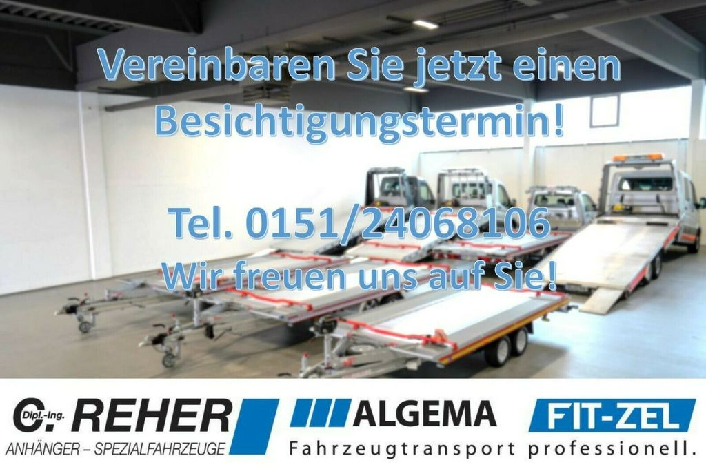 Нови Автовоз ремарке Fitzel EURO-TRANS 35-21/60 X Komplettangebot: снимка 12