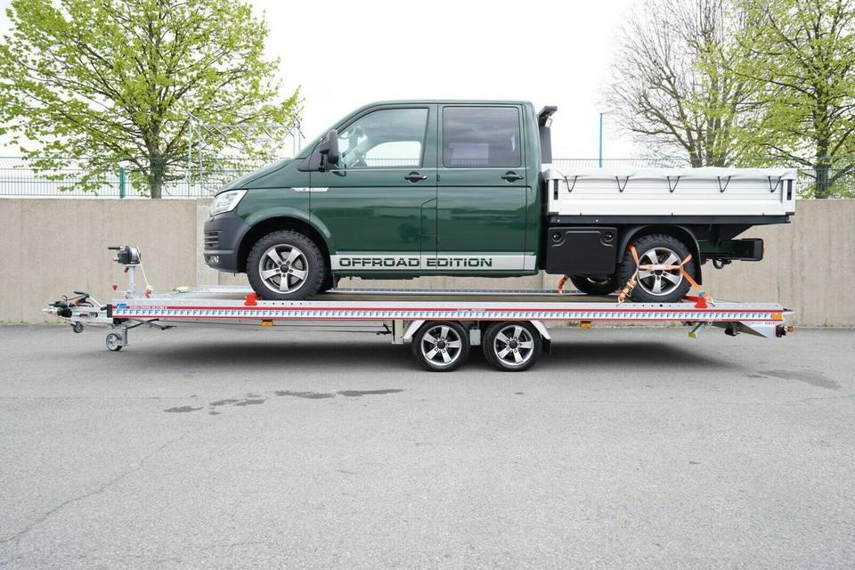 Автовоз ремарке Fitzel EURO-TRANS 35-21/60 X Komplettangebot: снимка 11