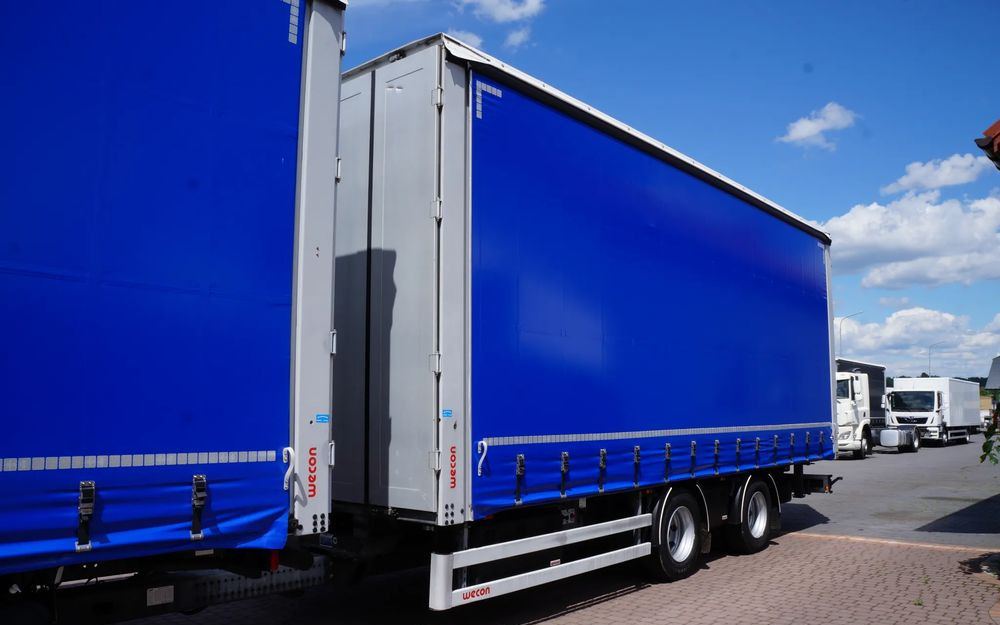 DAF XF 480 EURO 6 ZESTAW TANDEM PRZEJAZDOWY 120 M3 7,7 M + 7,7 M WECON - Камион с брезент: снимка 5 DAF XF 480 EURO 6 ZESTAW TANDEM PRZEJAZDOWY 120 M3 7,7 M + 7,7 M WECON - Камион с брезент: снимка 5