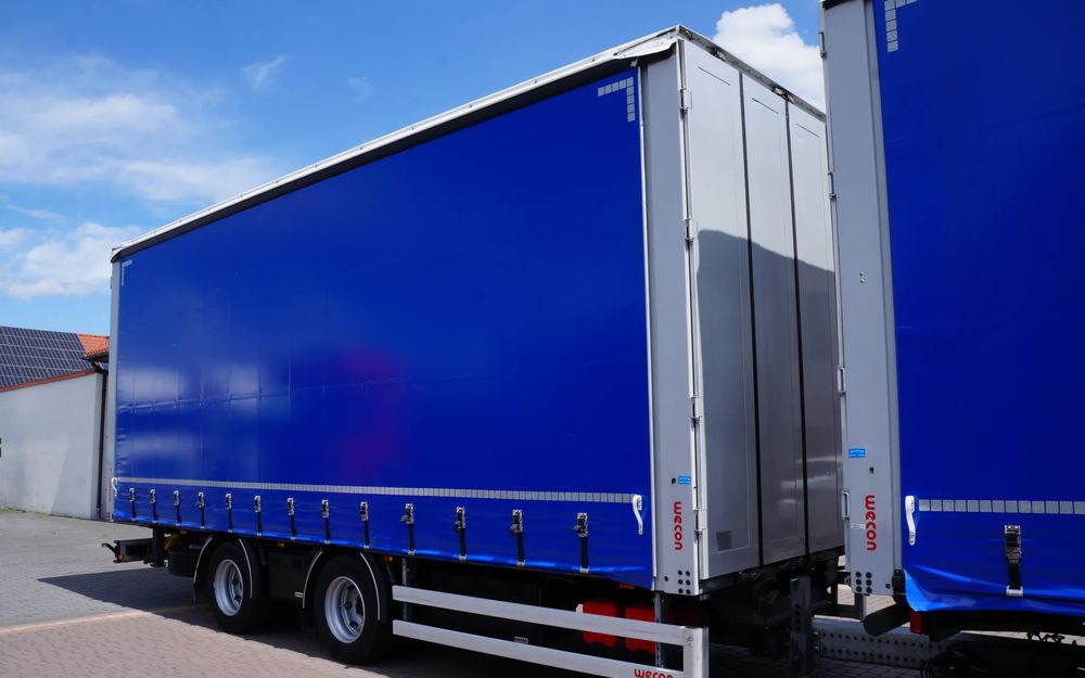DAF XF 480 EURO 6 ZESTAW TANDEM PRZEJAZDOWY 120 M3 7,7 M + 7,7 M WECON - Камион с брезент: снимка 4 DAF XF 480 EURO 6 ZESTAW TANDEM PRZEJAZDOWY 120 M3 7,7 M + 7,7 M WECON - Камион с брезент: снимка 4