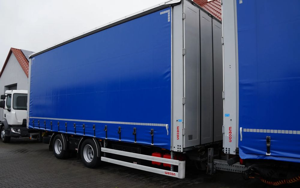 DAF XF 480 EURO 6 ZESTAW TANDEM PRZEJAZDOWY 120 M3 7,7 M + 7,7 M WECON - Камион с брезент: снимка 3 DAF XF 480 EURO 6 ZESTAW TANDEM PRZEJAZDOWY 120 M3 7,7 M + 7,7 M WECON - Камион с брезент: снимка 3
