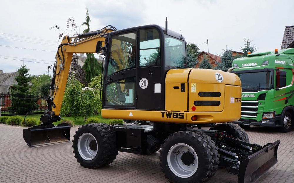 Terex TW 85 Koparka kołowa Sprowadzona silnik DEUTZ Stan Wzorowy - Колесен багер: снимка 1 Terex TW 85 Koparka kołowa Sprowadzona silnik DEUTZ Stan Wzorowy - Колесен багер: снимка 1