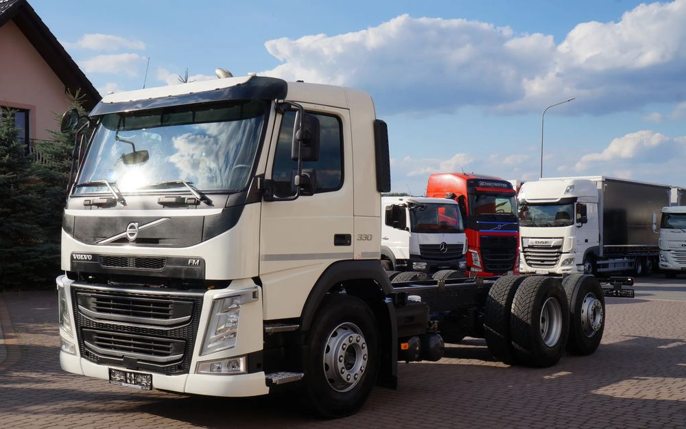 Volvo FM 6X2 EURO 6 RAMA DO ZABUDOWY 2019r OŚ SKRĘTNA PODNOSZONA SCANIA - Шаси кабина: снимка 1 Volvo FM 6X2 EURO 6 RAMA DO ZABUDOWY 2019r OŚ SKRĘTNA PODNOSZONA SCANIA - Шаси кабина: снимка 1