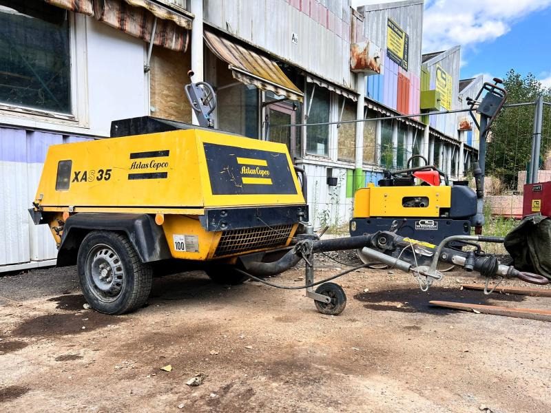Atlas copco XAS 35 COMPRESSEUR 9BAR SUR REMORQUE (NET DE TVA) - Компресор за въздух: снимка 2 Atlas copco XAS 35 COMPRESSEUR 9BAR SUR REMORQUE (NET DE TVA) - Компресор за въздух: снимка 2