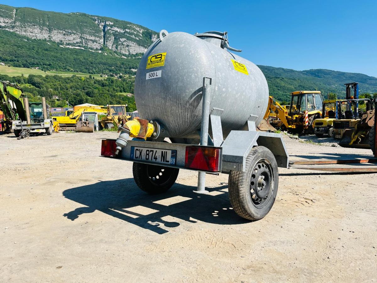 Cuve 500L sur remorque TR0500L - Тунелопробивната машина, Ремарке цистерна: снимка 4 Cuve 500L sur remorque TR0500L - Тунелопробивната машина, Ремарке цистерна: снимка 4
