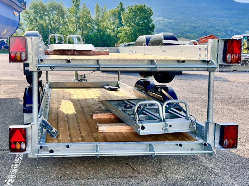 Ecim E350AF REMORQUE PORTE ENGINS 2 ESSIEUX 3T5 NEUVE - Автовоз ремарке: снимка 4 Ecim E350AF REMORQUE PORTE ENGINS 2 ESSIEUX 3T5 NEUVE - Автовоз ремарке: снимка 4
