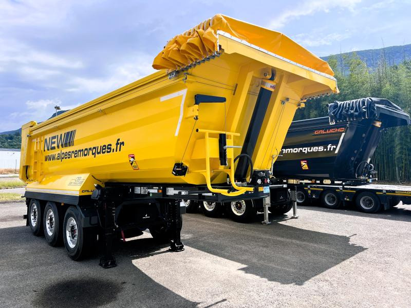 Galucho SGB3 Semi-remorque benne TP 3 essieux - Самосвал полуремарке: снимка 2 Galucho SGB3 Semi-remorque benne TP 3 essieux - Самосвал полуремарке: снимка 2