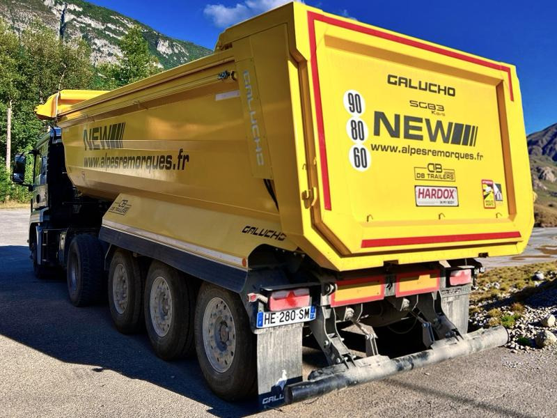Galucho SGB3 Semi-remorque benne TP 3 essieux - Самосвал полуремарке: снимка 3 Galucho SGB3 Semi-remorque benne TP 3 essieux - Самосвал полуремарке: снимка 3
