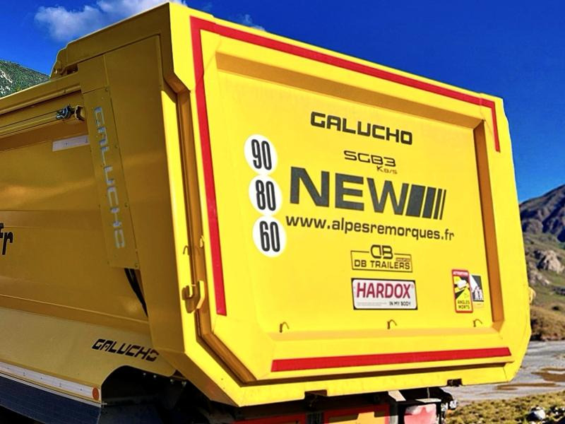 Galucho SGB3 Semi-remorque benne TP 3 essieux - Самосвал полуремарке: снимка 4 Galucho SGB3 Semi-remorque benne TP 3 essieux - Самосвал полуремарке: снимка 4