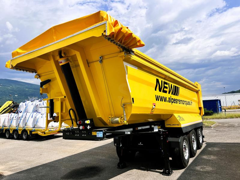 Galucho SGB3 Semi-remorque benne TP 3 essieux - Самосвал полуремарке: снимка 1 Galucho SGB3 Semi-remorque benne TP 3 essieux - Самосвал полуремарке: снимка 1